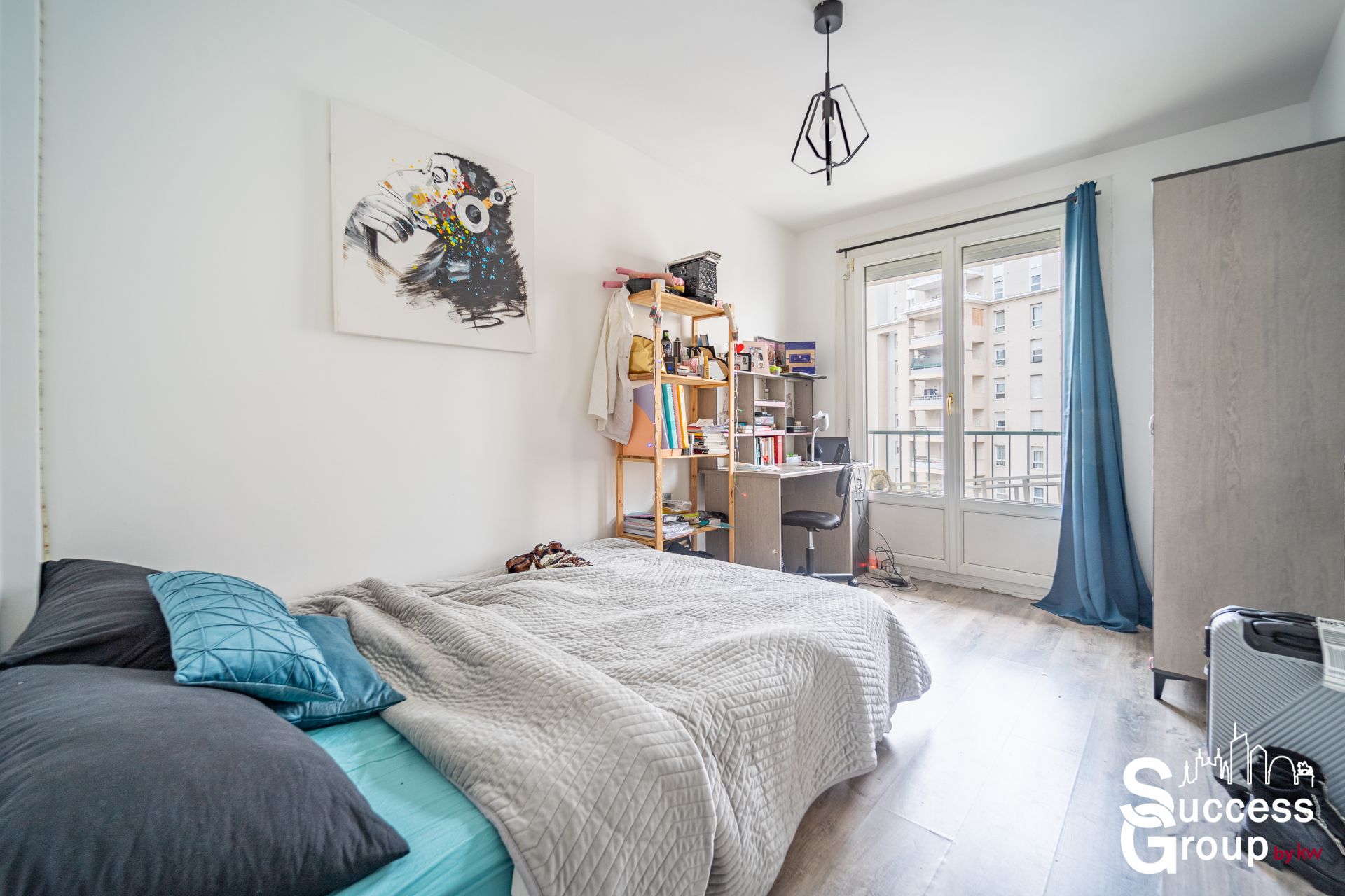 VILLEURBANNE – Appartement T4 de 66 m² avec balcon et cave