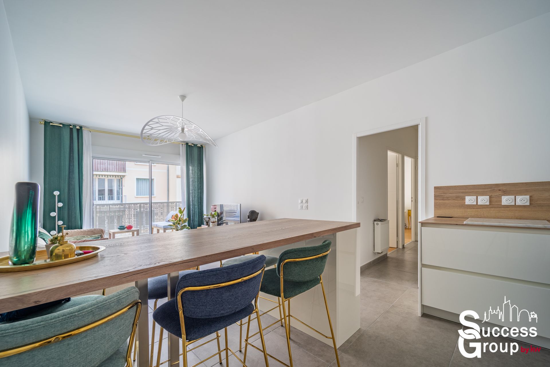 VILLEURBANNE – Appartement T3 de 67 m² avec terrasse, cave et garage