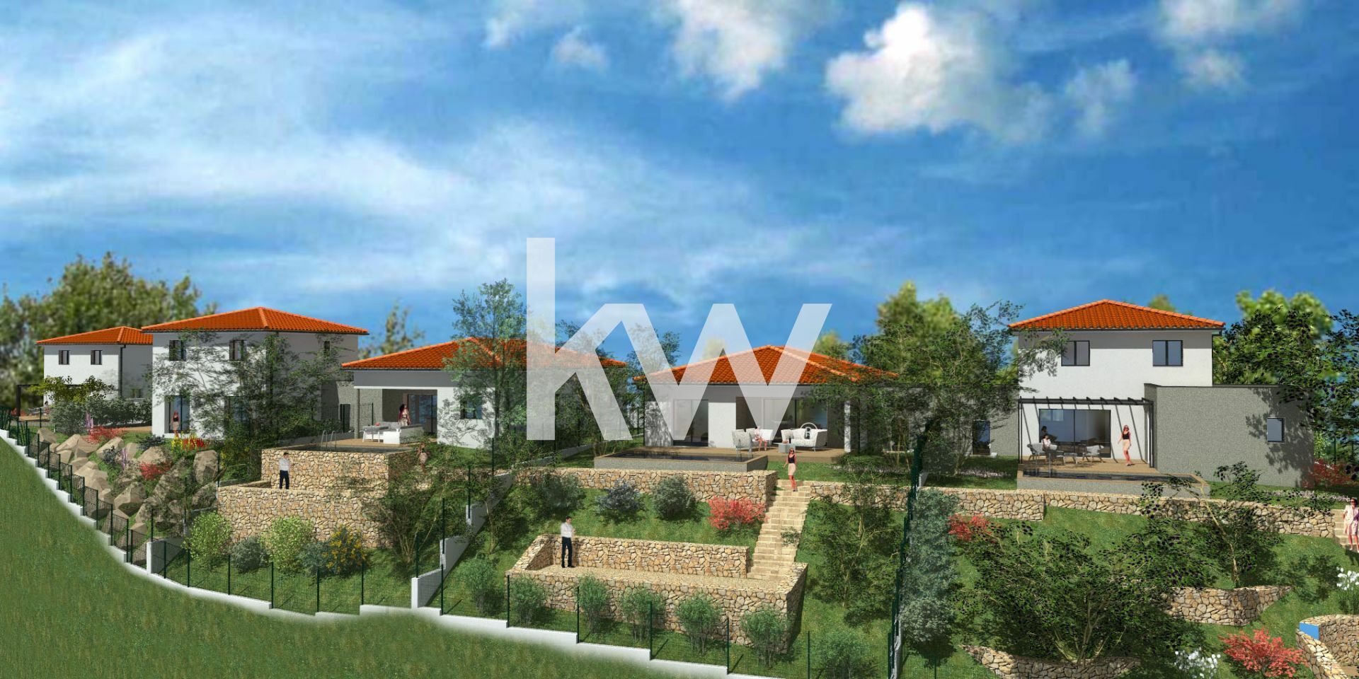 MARTIGUES : terrain constructible plein sud (460 m²) à vendre