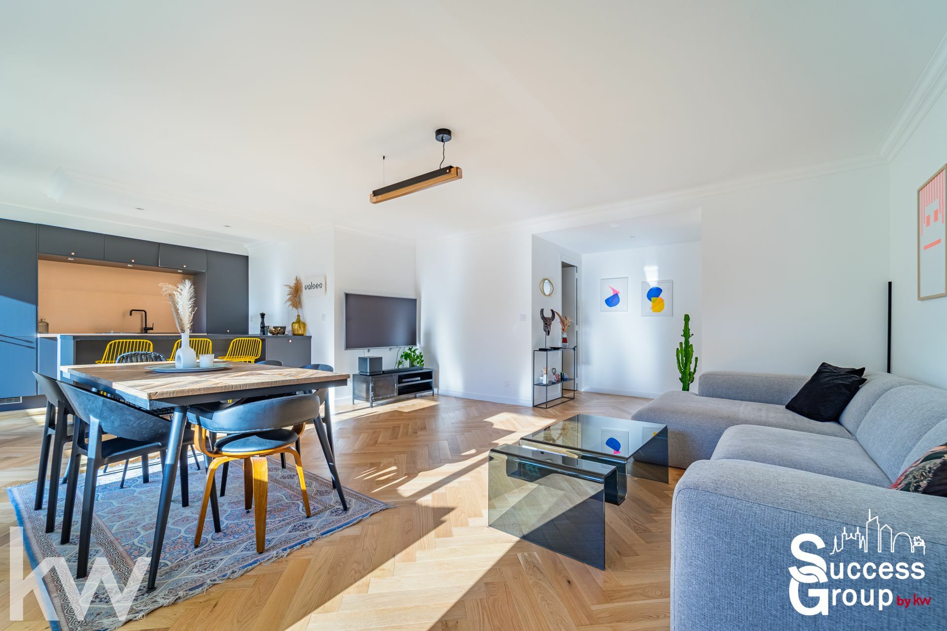 Lyon 3 – Appartement T3 de 86 m² avec terrasse et garage