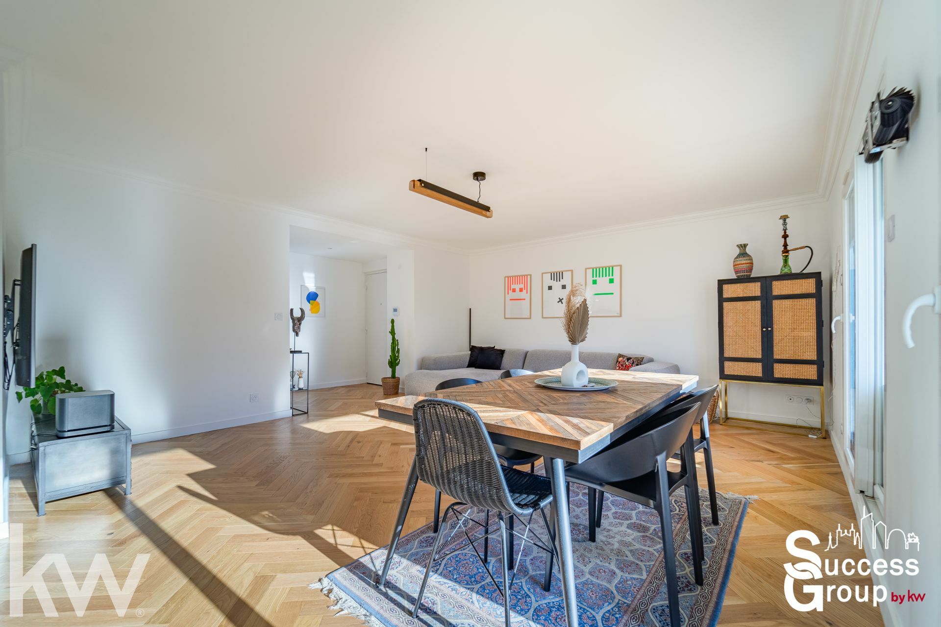 Lyon 3 – Appartement T3 de 86 m² avec terrasse et garage