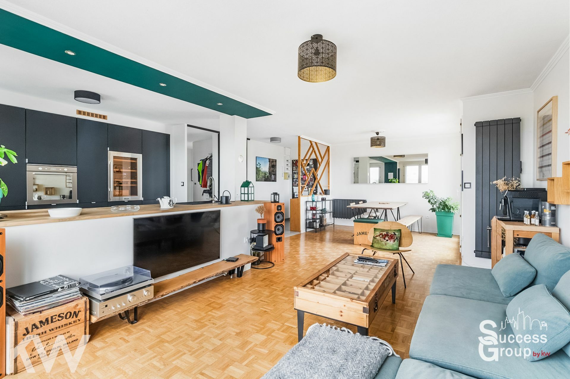 VILLEURBANNE – Appartement T4 de 92 m² avec terrasses et cave