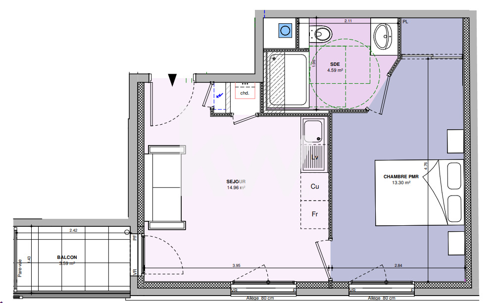 VENTE : appartement F2 (33 m²) à ISSY LES MOULINEAUX (2/2)