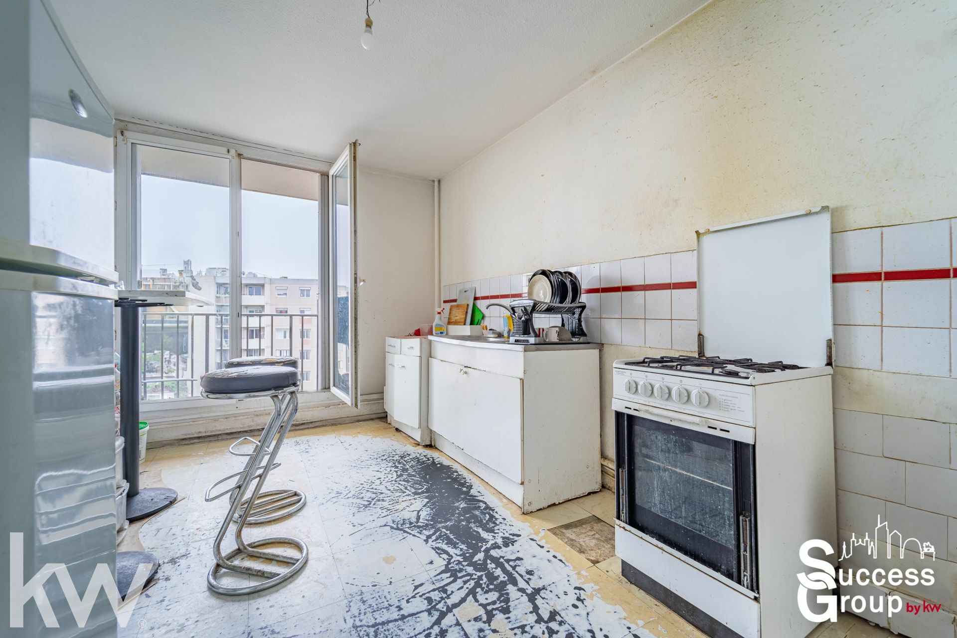 VAULX EN VELIN – Appartement T3 de 67 m² loué avec balcon et cave