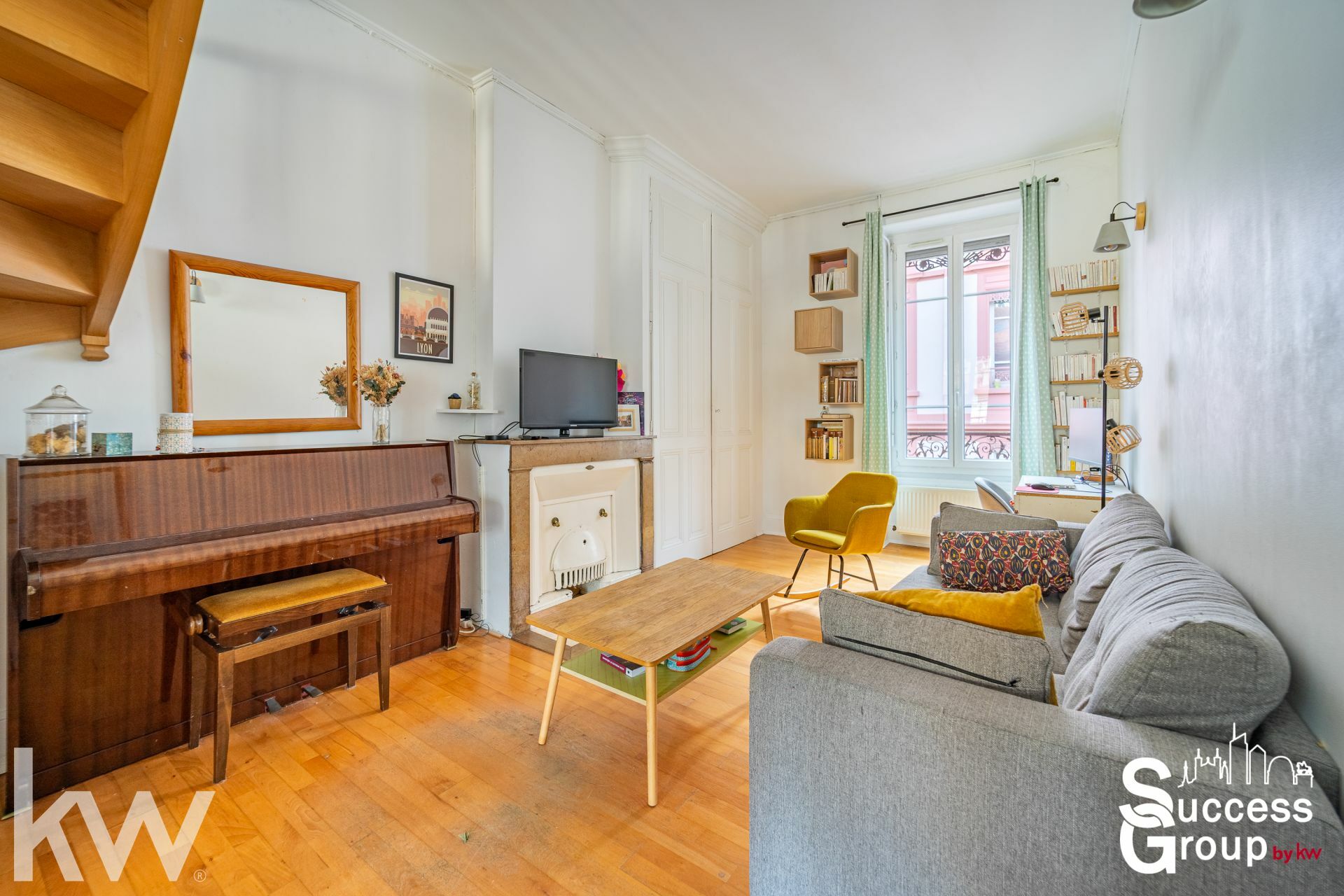 OULLINS – Appartement T4 de 96 m² lumineux, en bon état avec une cave