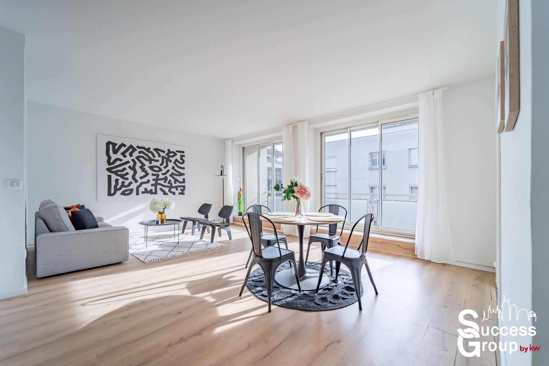 LYON 06 – Appartement T3 de 71 m², avec balcon, cave et garage