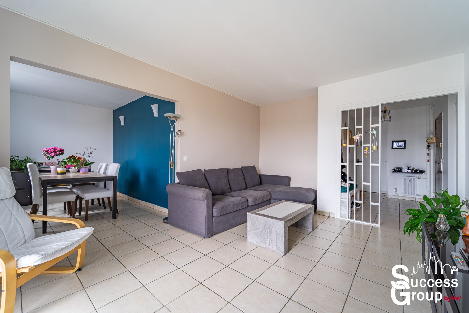 LYON 07 – Appartement T3 de 79 m² avec balcon et garage