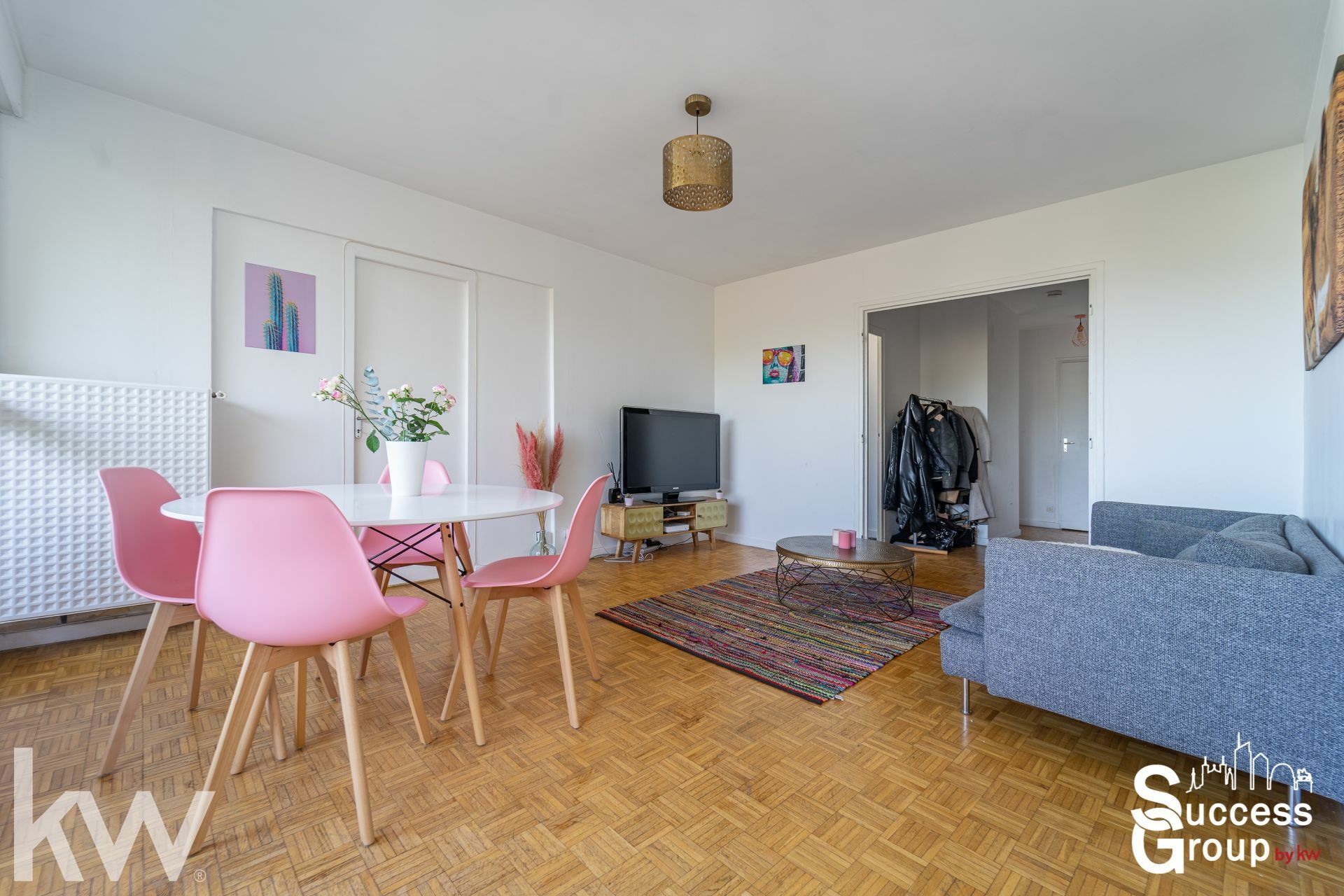 Lyon 5 – Appartement T3 de 68 m²  avec balcon, cave et stationnement
