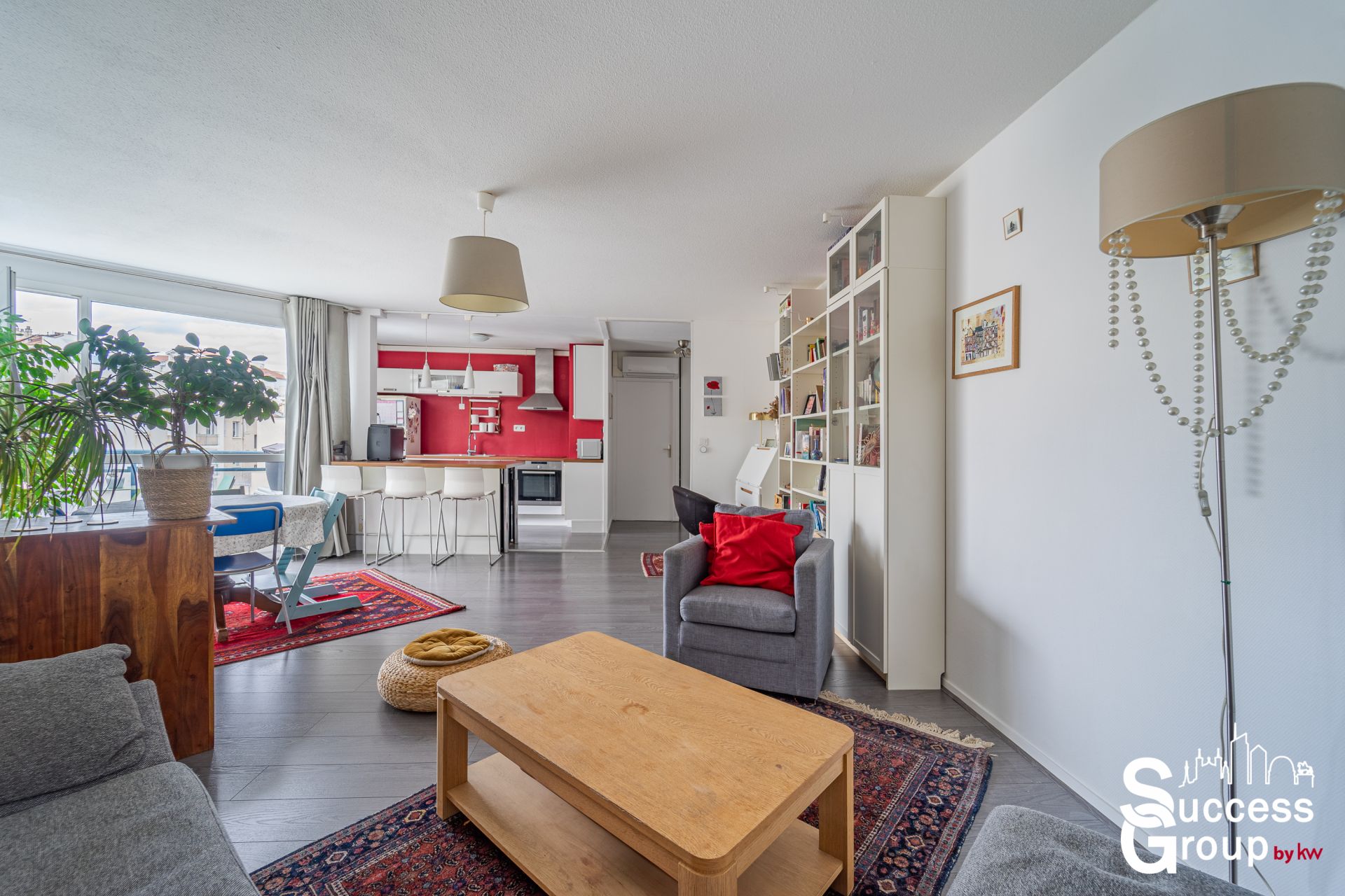 LYON 08 – Appartement T3 de 71 m² avec balcon et climatisation