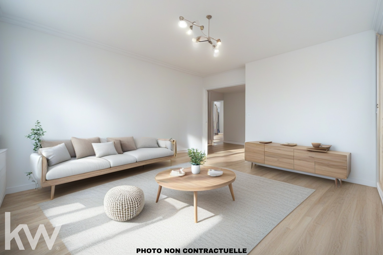 Lyon 05 – Appartement T3 de 71 m² sans vis-à-vis avec cave et garage
