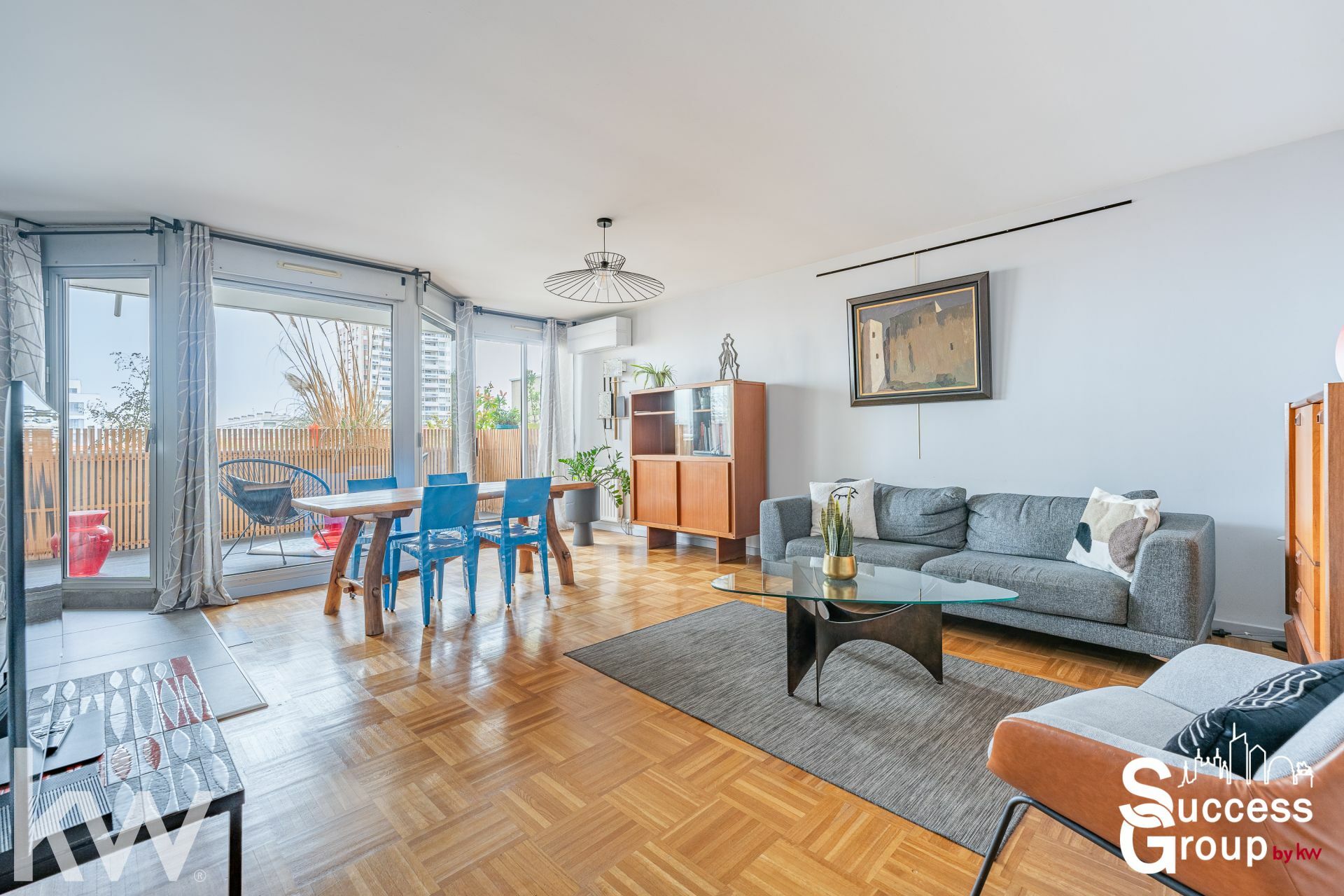 VILLEURBANNE – Appartement T4 de 86 m² avec balcon, cave et garage