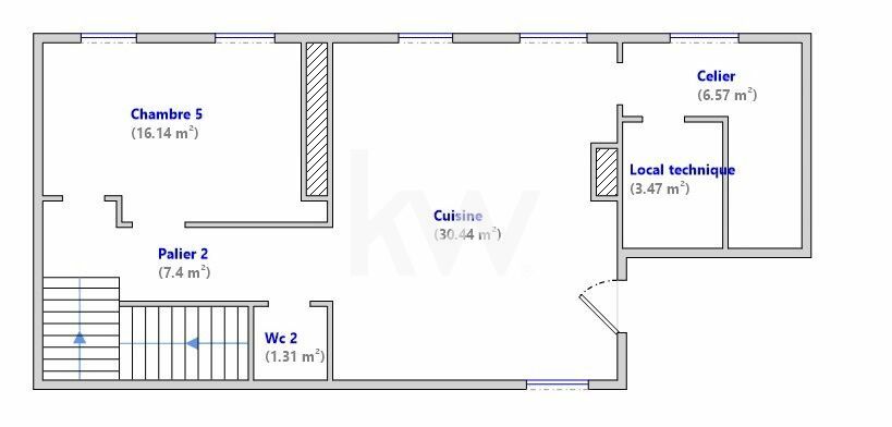 PARIS 09 : appartement F8 (308 m²) à vendre (14/14)