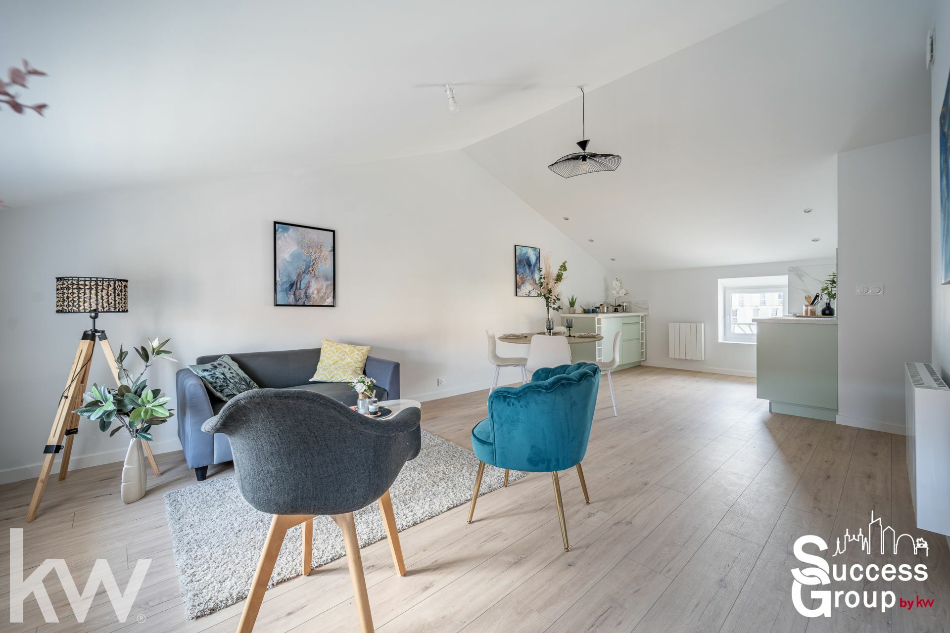 SATHONAY CAMP – Appartement T4 en excellent état de 76 m² avec une cave
