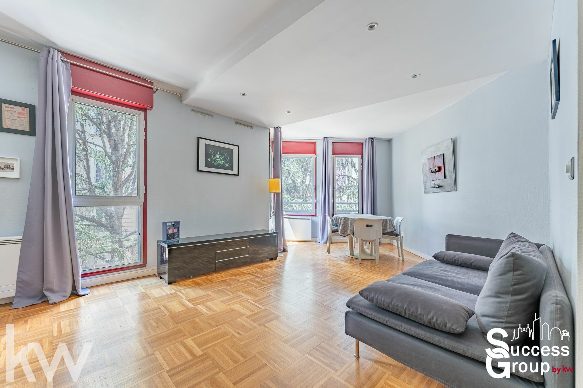 LYON 03 – Appartement T4 de 85 m² avec deux places de parking et une cave
