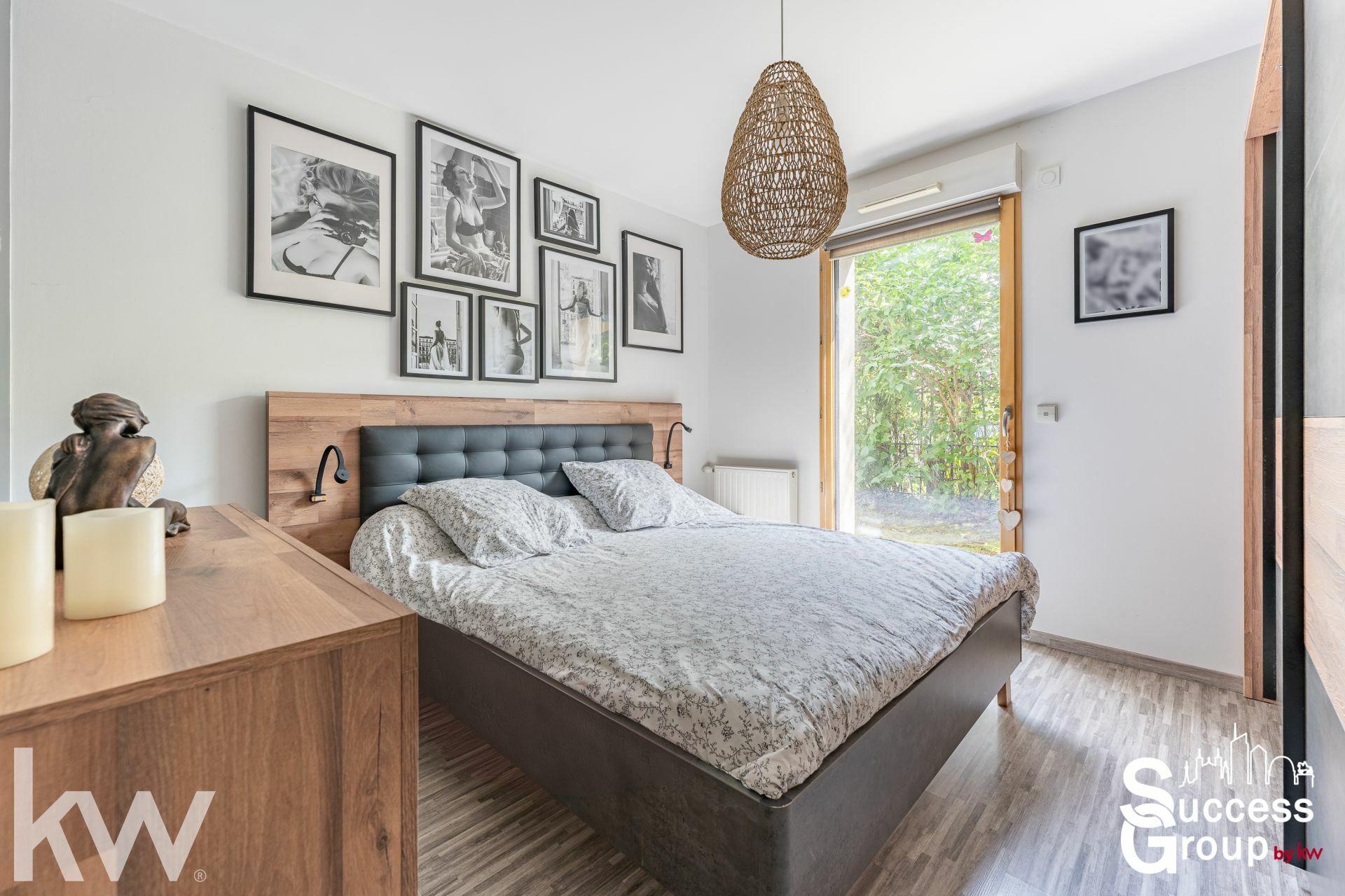 BRON – Appartement T4 de 75 m² avec une terrasse, un jardin et un garage