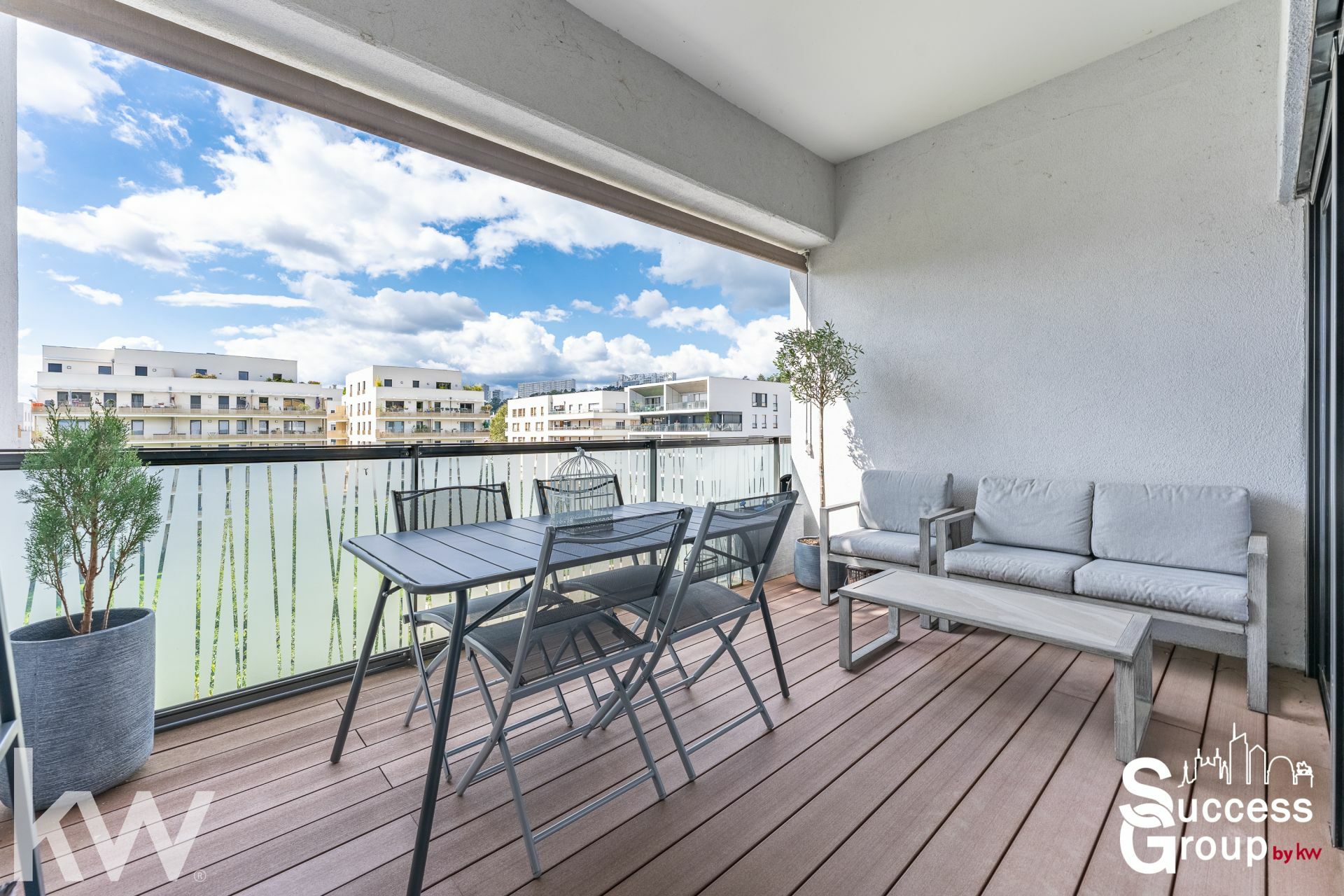 LYON 09 – Appartement T3 de 67 m² avec balcon et garage