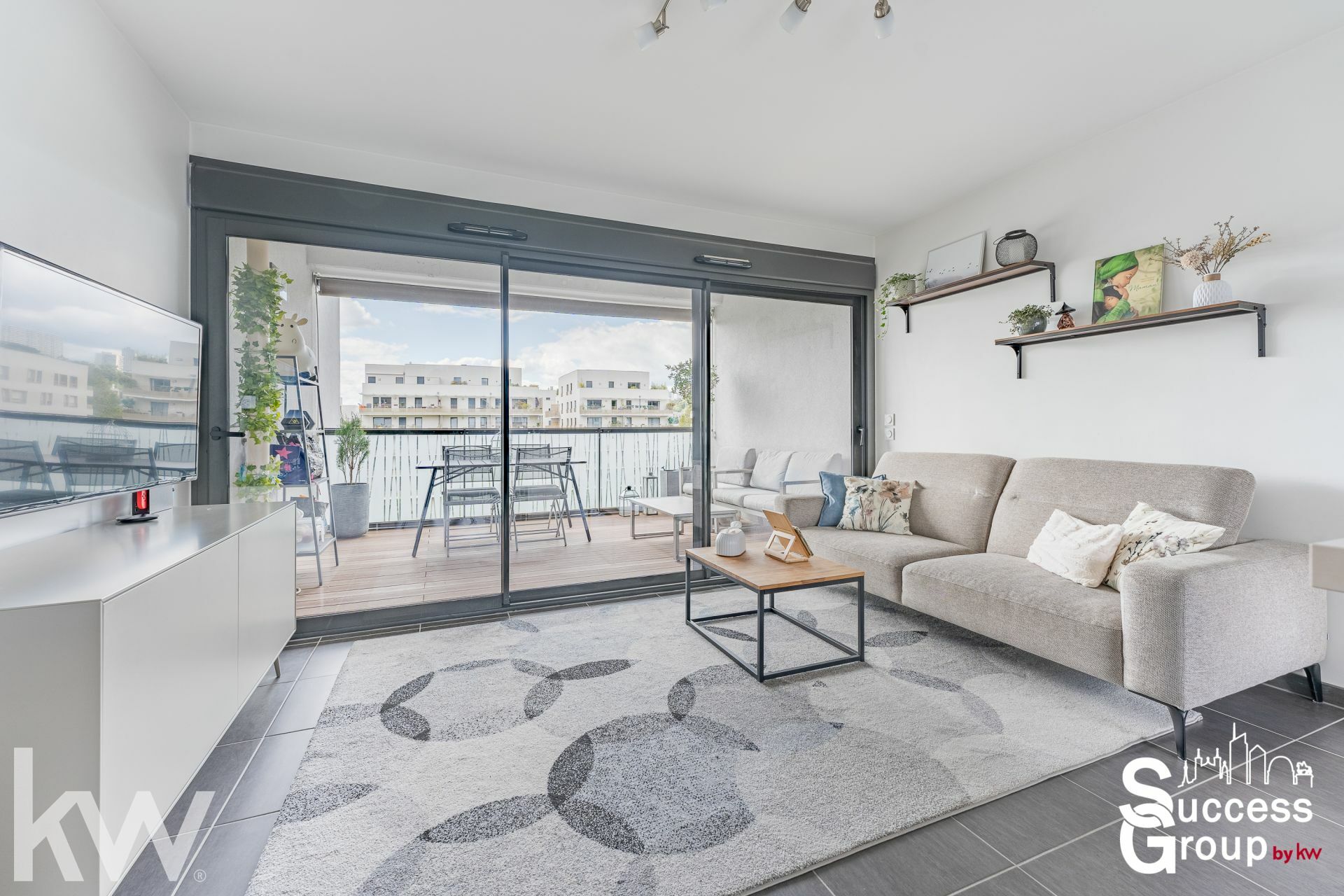 LYON 09 – Appartement T3 de 67 m² avec balcon et garage
