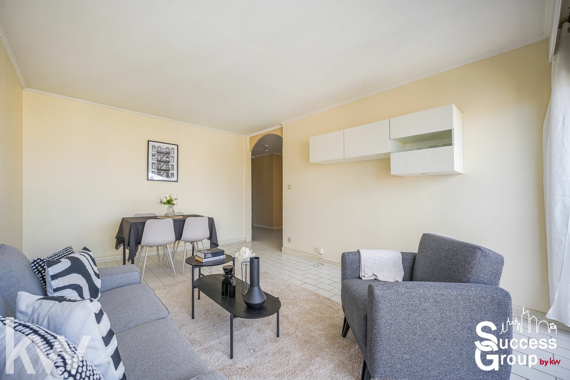 Lyon 07 – Appartement T4 de 83 m² avec balcon, cave et stationnement
