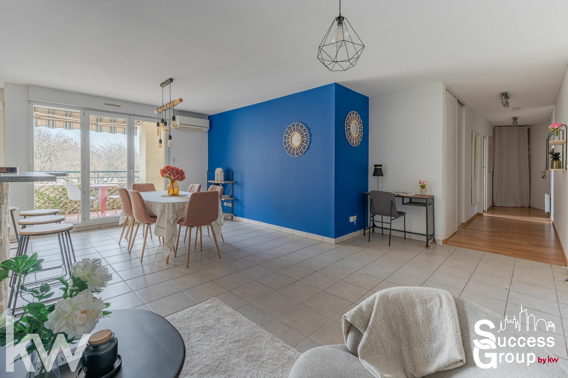 PIERRE BENITE – appartement T4 de 89 m² avec une terrasse et un garage