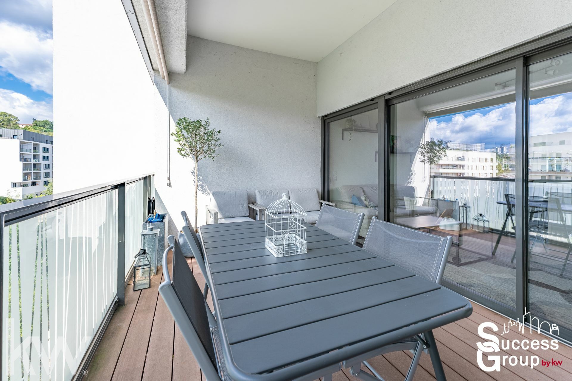 LYON 09 – Appartement T3 de 67 m² avec balcon et garage