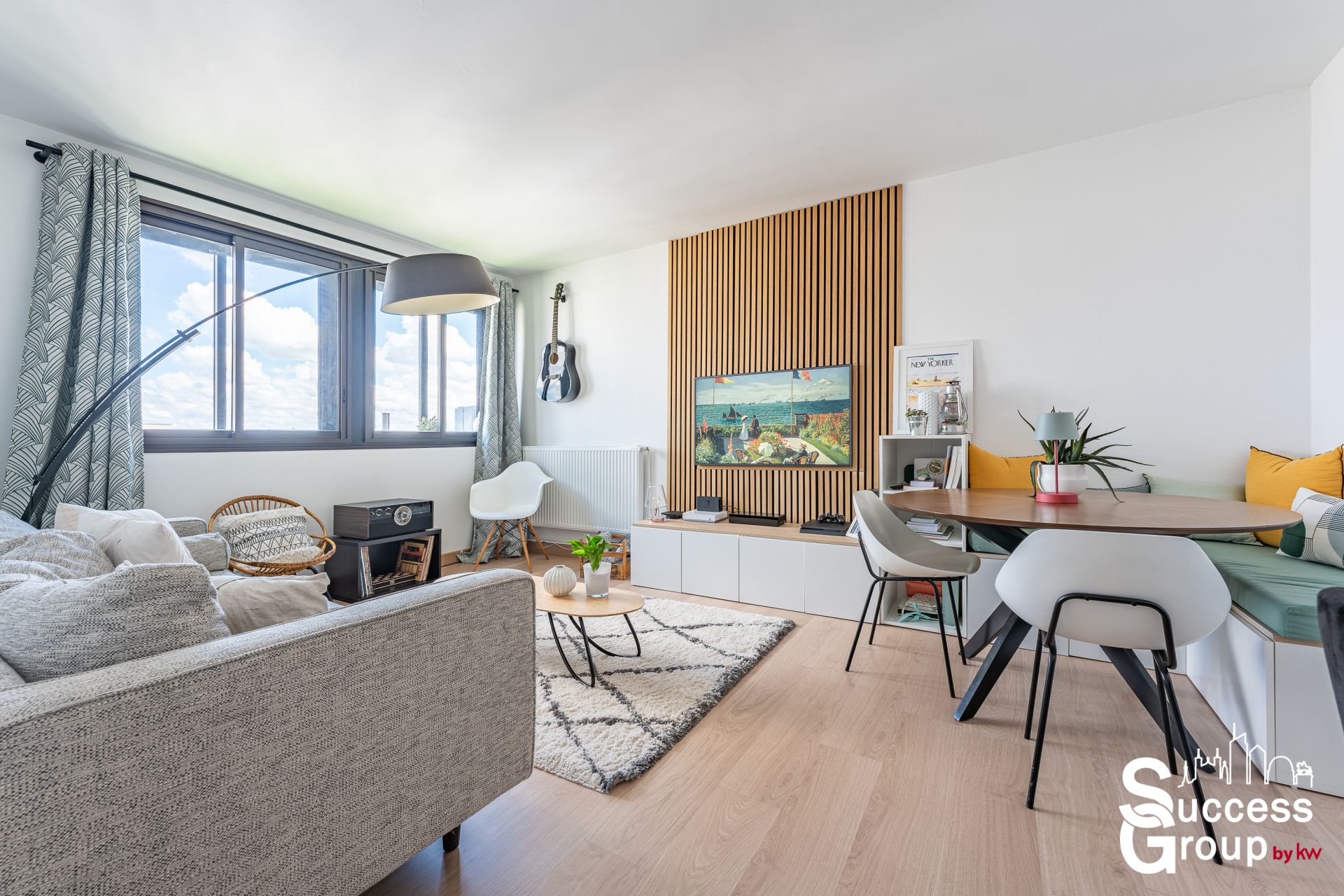Lyon 6 – Appartement T3 64 m² avec cave et stationnement