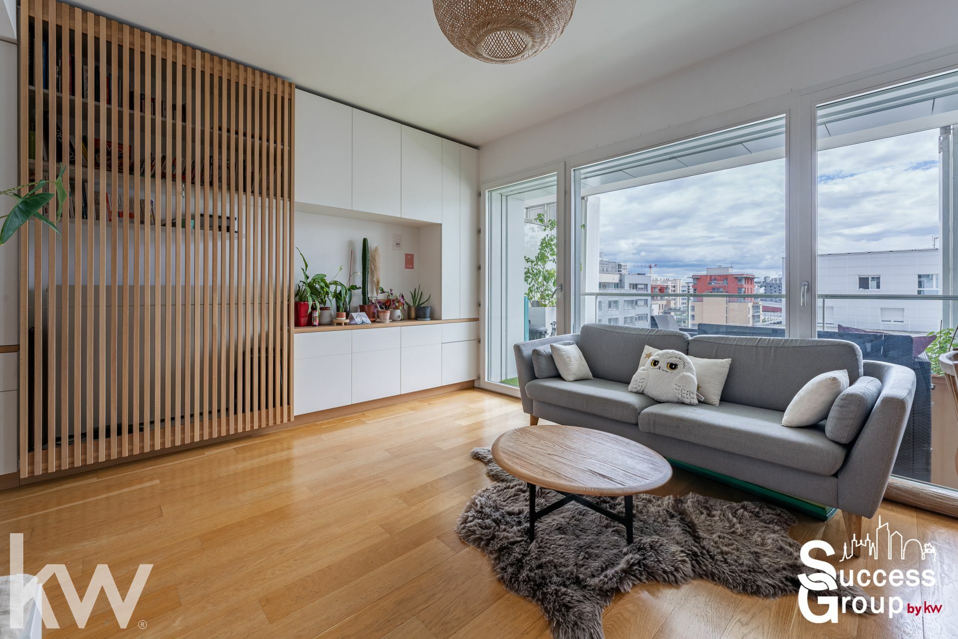 LYON 02 – Appartement T3 de 65 m² avec une belle terrasse et un garage