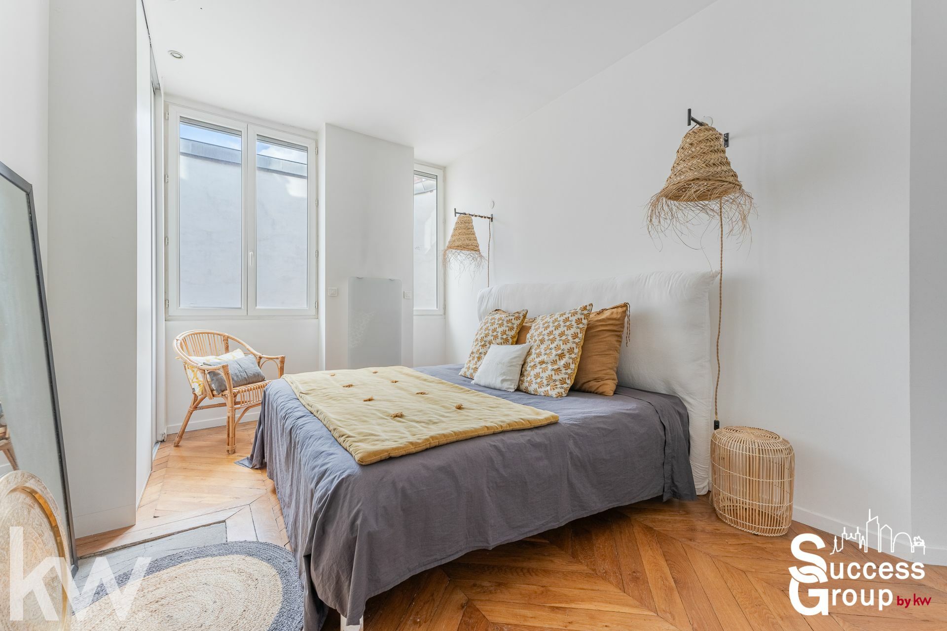 LYON 06 – appartement T3 de 90 m² en étage élevé avec grenier et cave