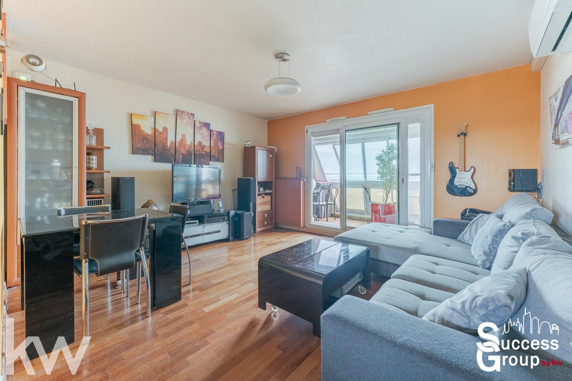 VILLEURBANNE – appartement T3 de 72 m² avec balcon et une vue magnifique