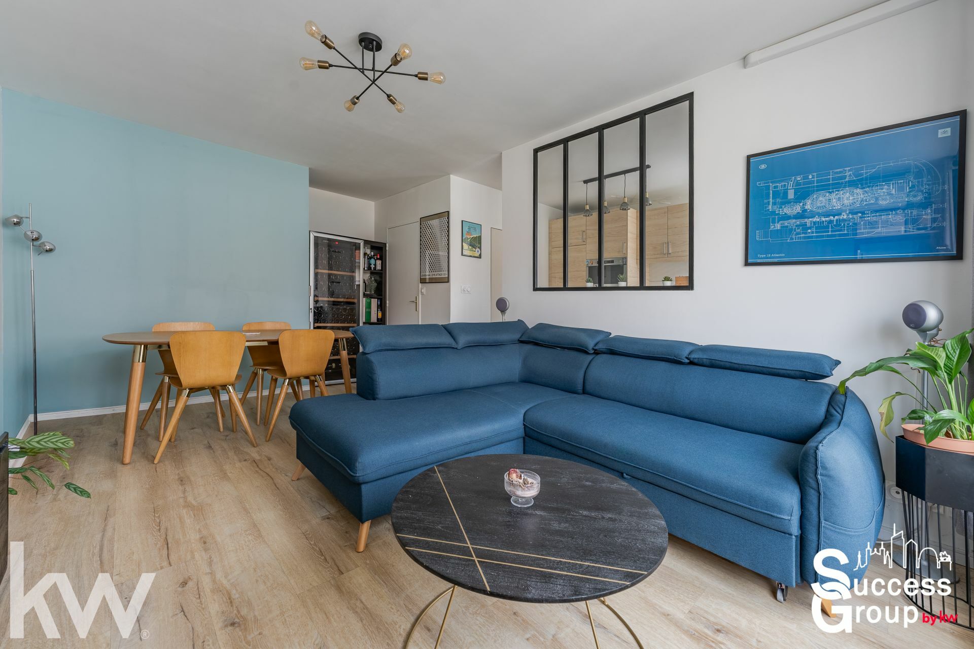 Lyon 07 – Appartement T2 de 51m² avec balcon