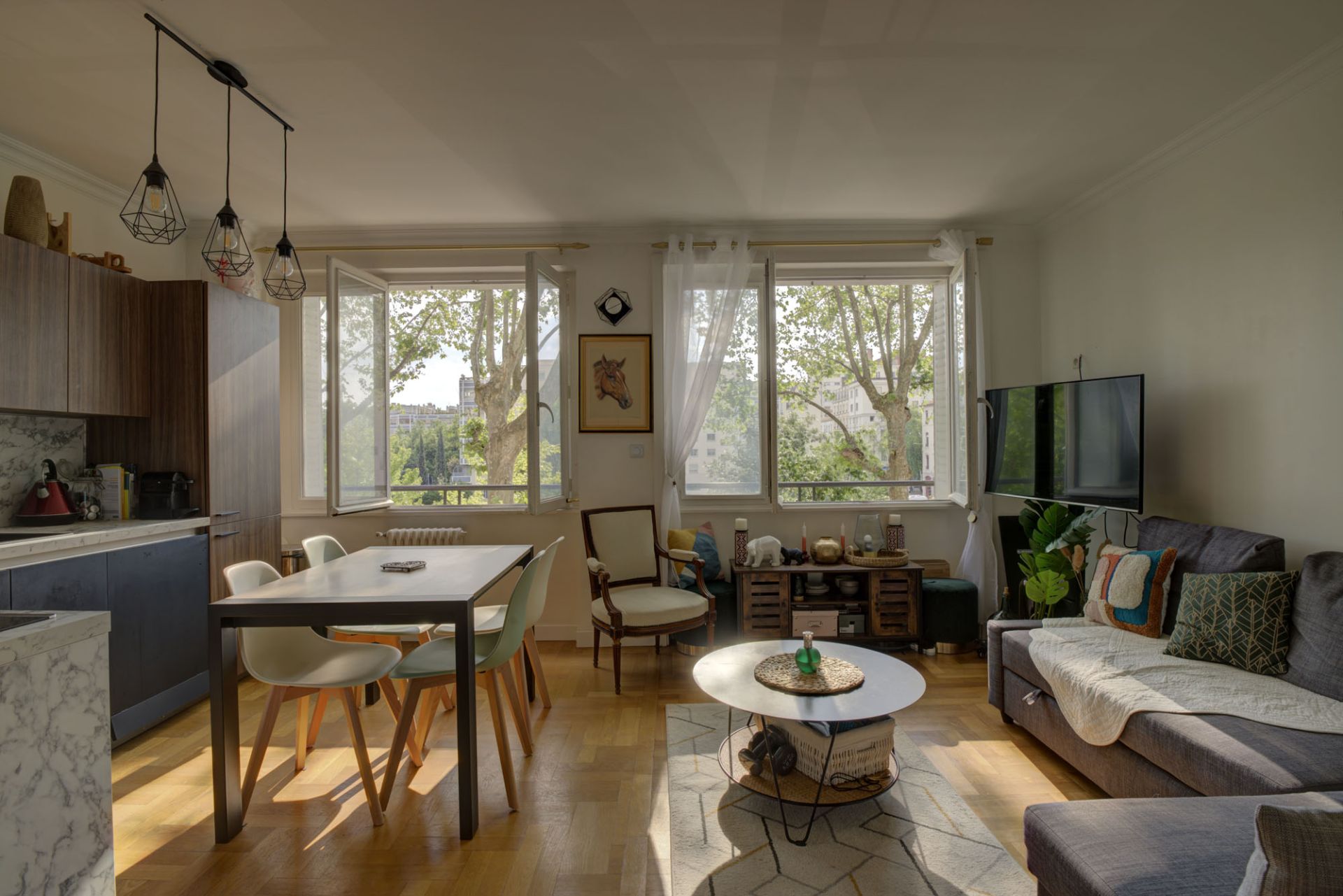 LYON 06 – Appartement 3 pièces de 55 m² avec une cave