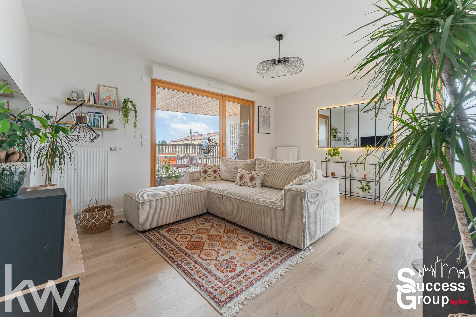 DARDILLY – Appartement T3 de 64 m² avec grand balcon