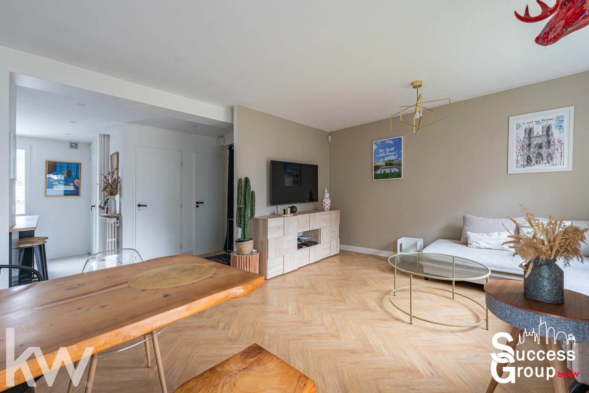 TASSIN LA DEMI LUNE – T3 de 69 m² avec balcon et cave