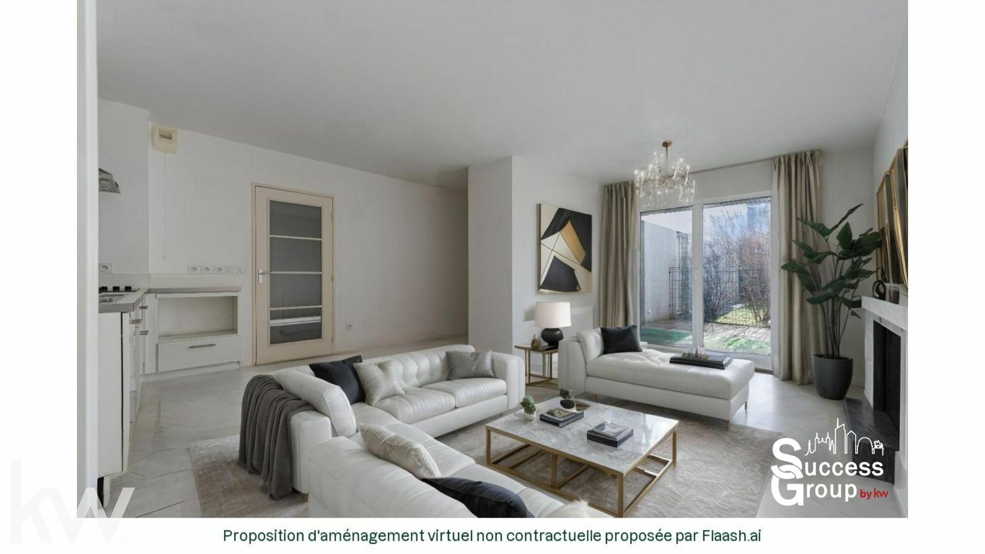 LYON 08 – Appartement T2 de 51 m² lumineux, sans vis-à-vis avec terrasse