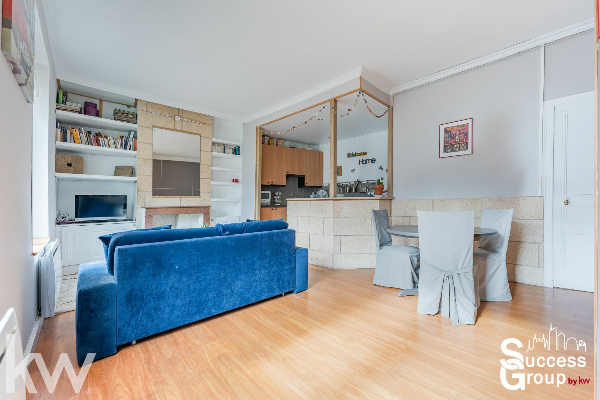 SAINT JUST – appartement T2 de 53 m² lumineux avec grenier et cave