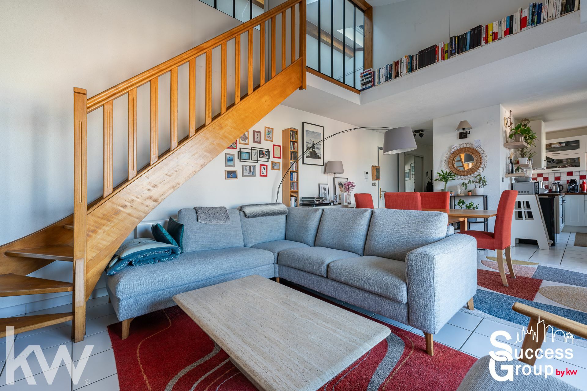 FRANCHEVILLE – Appartement DUPLEX 3 pièces de 72m² avec véranda et cave