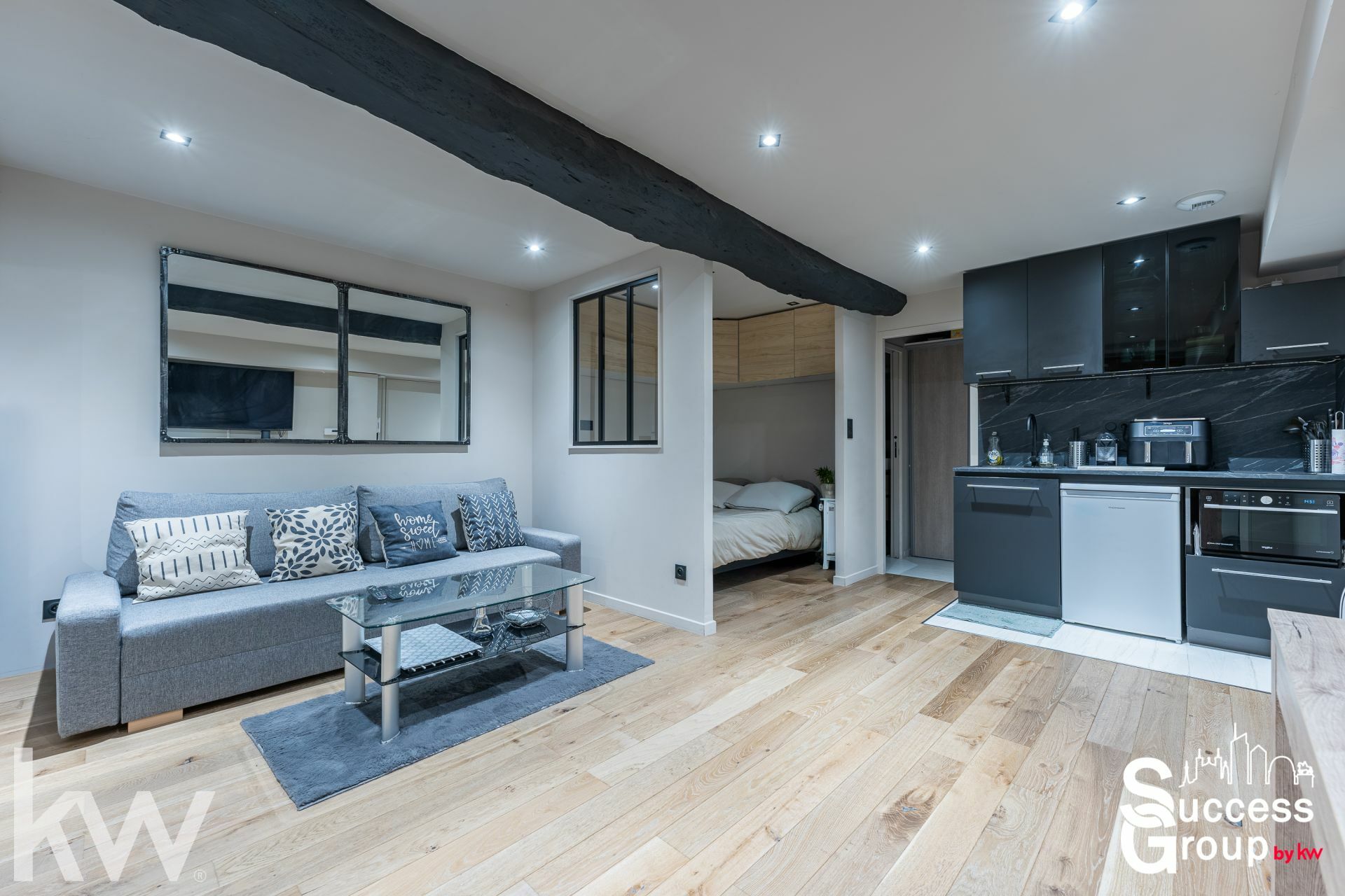 DARDILLY – Appartement T1 bis de 29 m² entièrement rénové