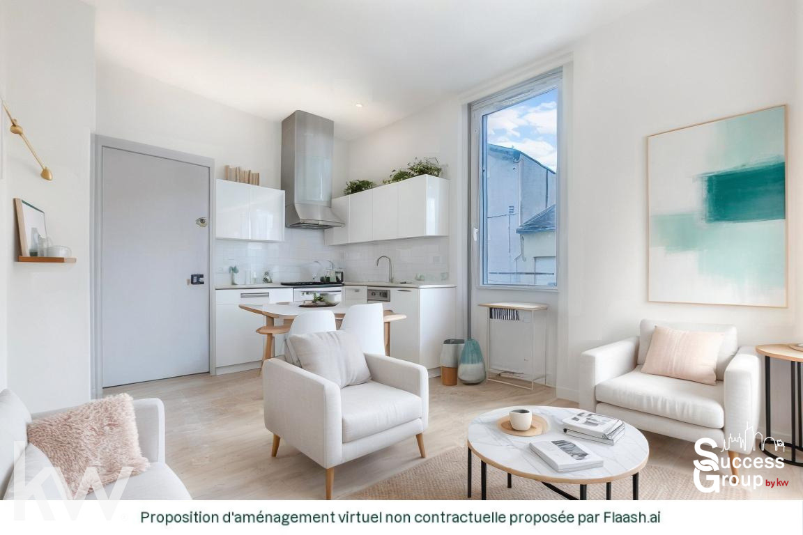 VILLEURBANNE – Appartement 2 pièces de 28 m²