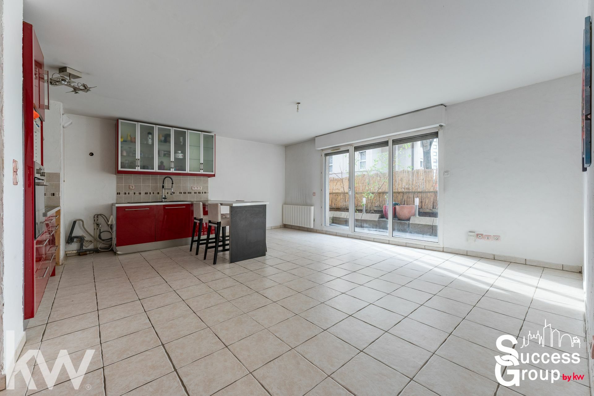 Villeurbanne – Appartement T2 de 51 m² avec terrasse, cave et garage