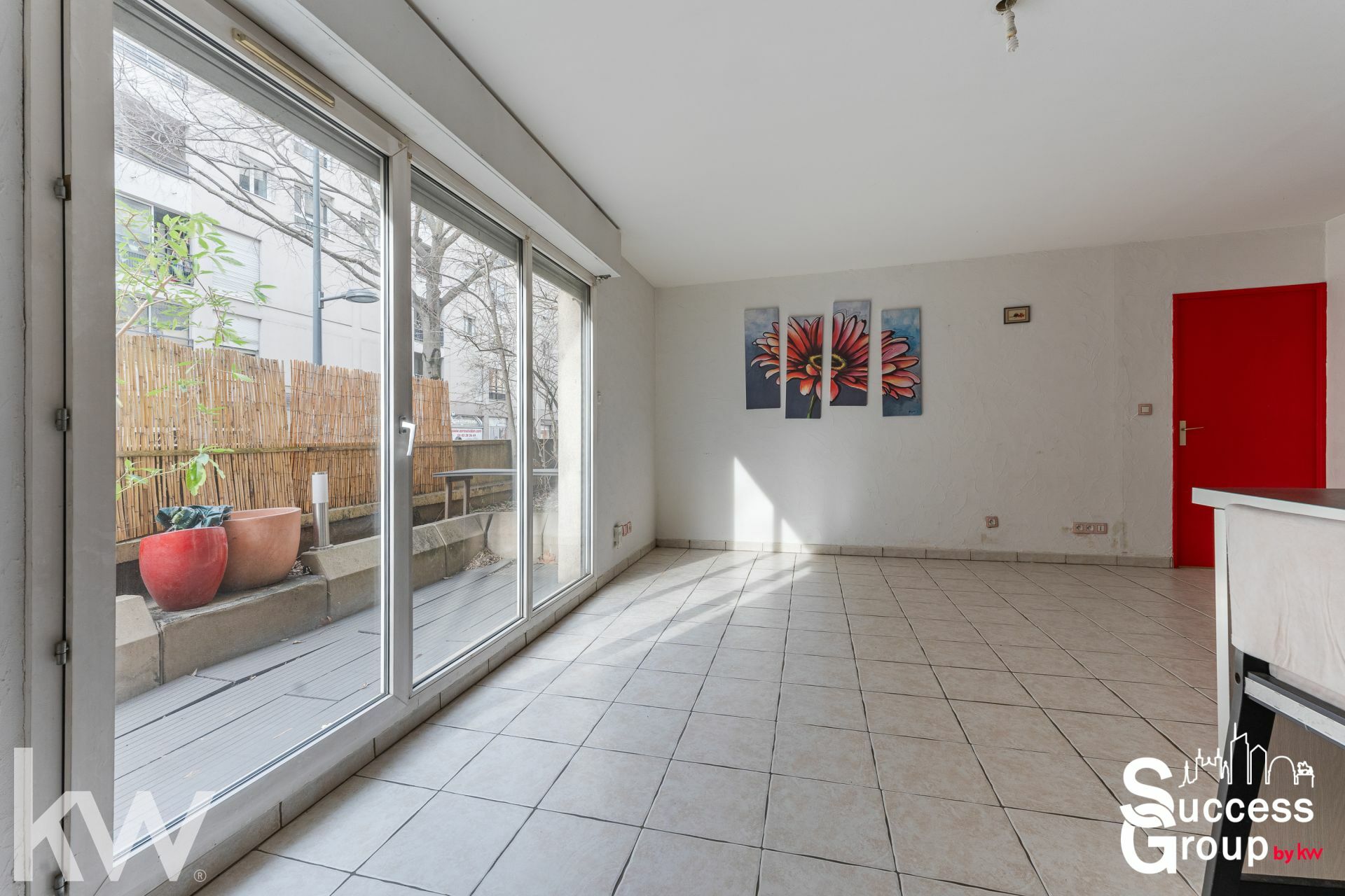 Villeurbanne – Appartement T2 de 51 m² avec terrasse, cave et garage