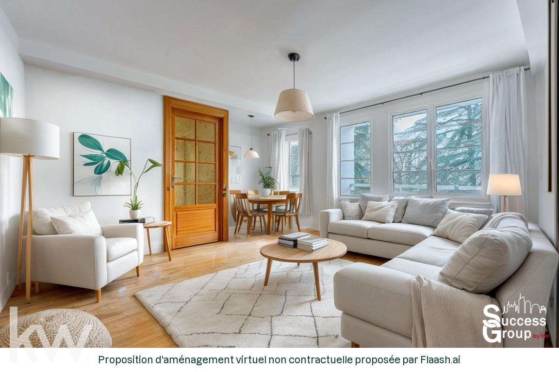 LYON 05 – Appartement 4 pièces de 81 m² avec balcon