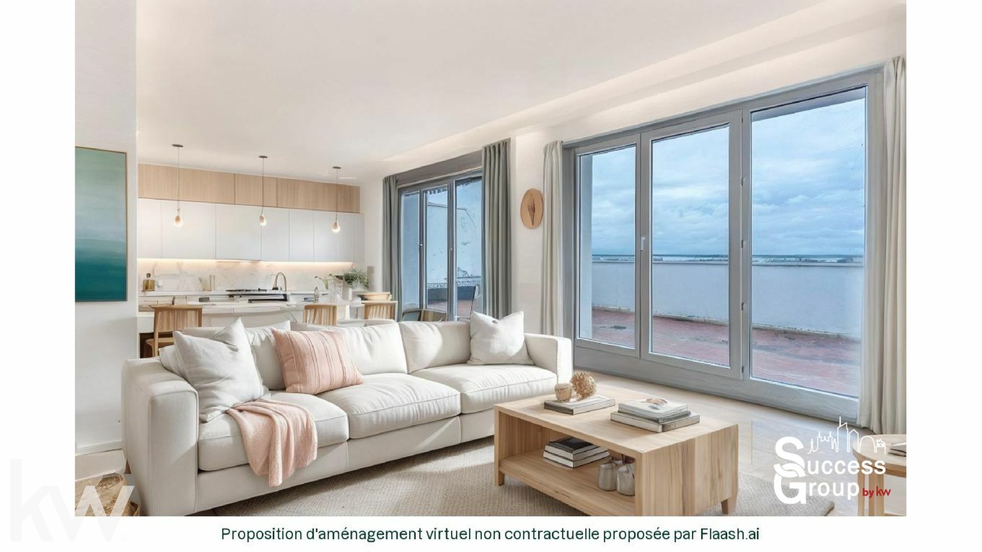 CALUIRE ET CUIRE – Appartement 90m2 avec terrasse de 24m2