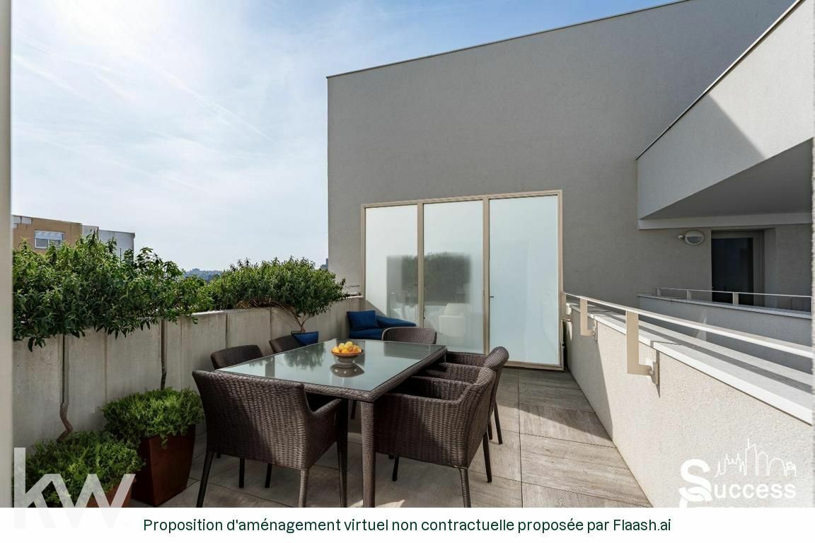VILLEURBANNE – T4 de 85 m² avec terrasse et garages