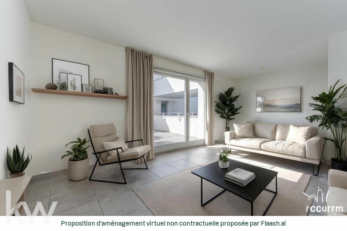 VILLEURBANNE – T4 de 85 m² avec terrasse et garages