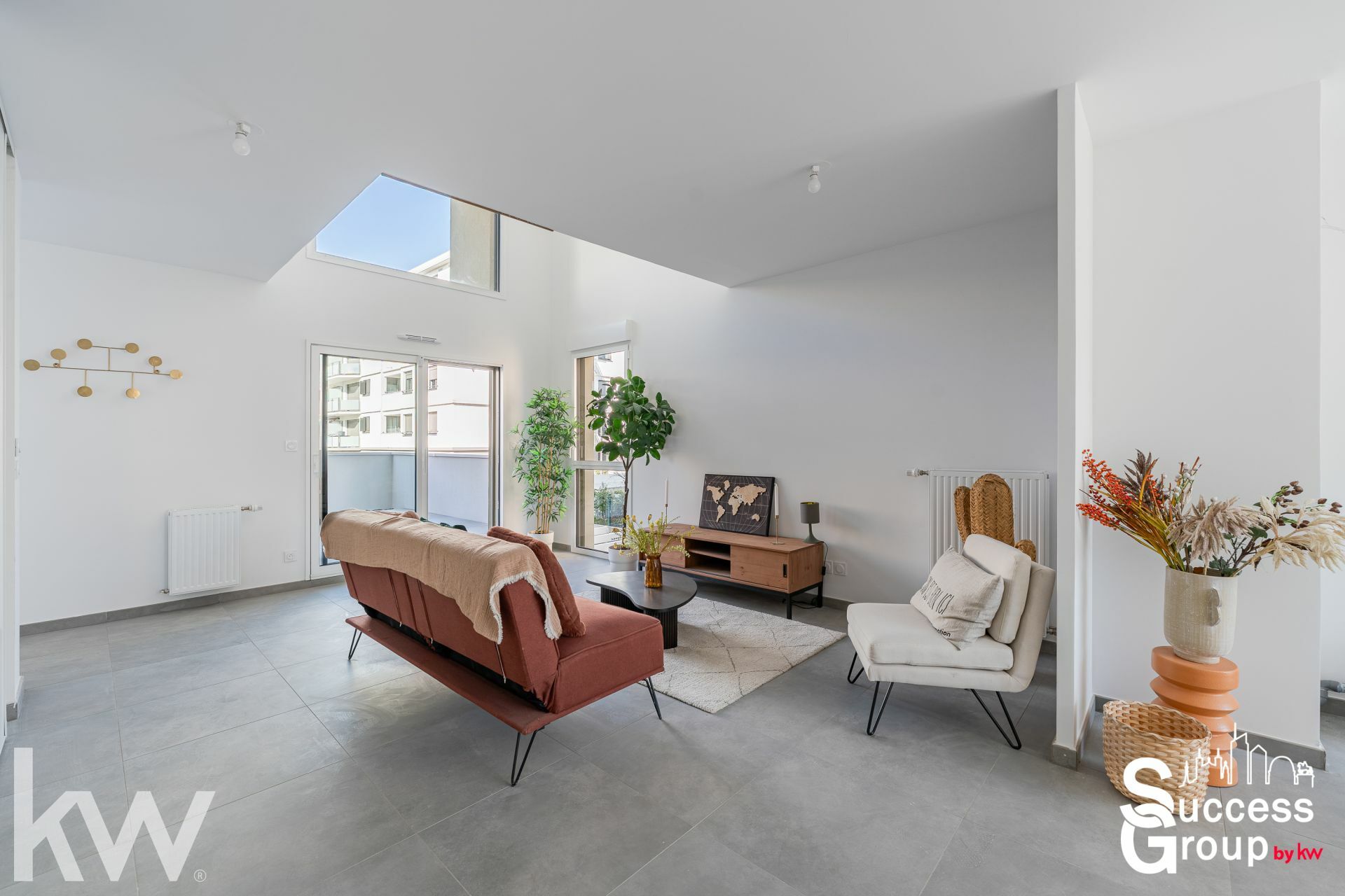 VILLEURBANNE  – Appartement T3 de 71 m² avec terrasse et stationnement
