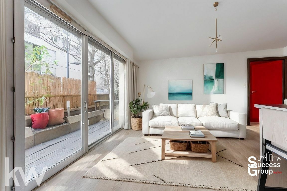 Villeurbanne – Appartement T2 de 51 m² avec terrasse, cave et garage